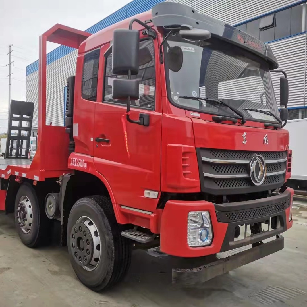 东风国六EQ5250TPBGSZ6D平板运输车 整车可做9.7米、10.6米、11.07米，厂家直销欢迎选购