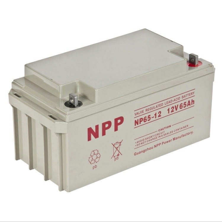 耐普蓄电池NP12-65 12V65AH铅酸阀控式免维护UPS/EPS电源