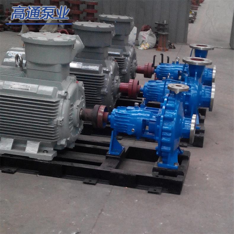 高通泵业IH80-65-125耐磨耐腐蚀卧式不锈钢化工泵泵体