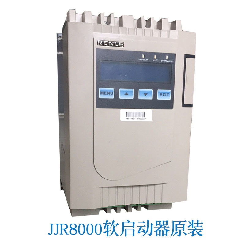 上海雷诺尔软启动器 软启动器JJR8000-105-380 原装