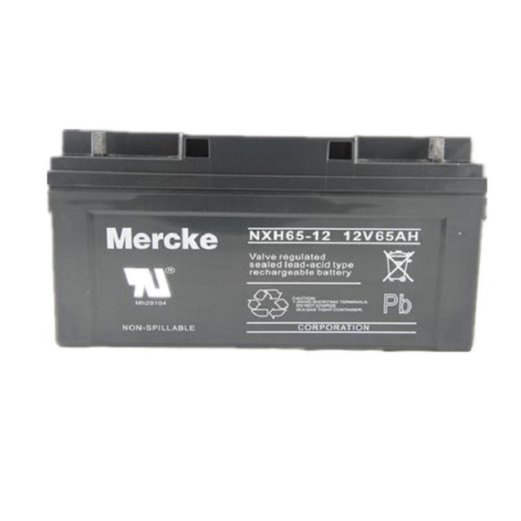 Mercke默克蓄电池NXH12-12 默克12V12AH 铅酸配电柜应急免维护蓄电池