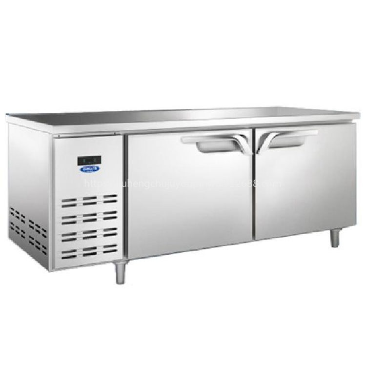 格林斯达工作台冰箱TZ300L2 星星1.5米冷藏工作台 商用二门操作台冰箱 厨房平台冷柜