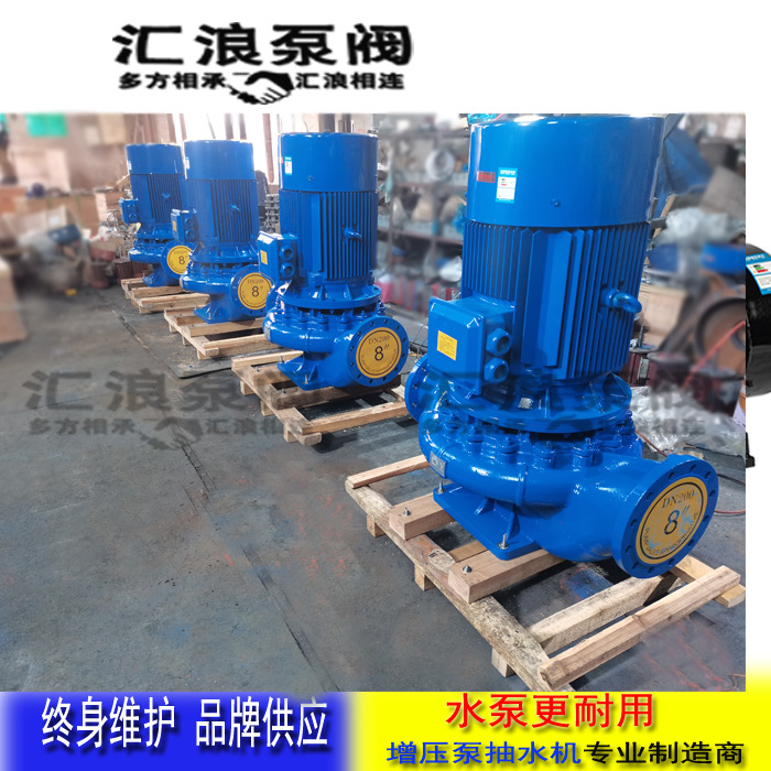 立式铸铁管道泵03