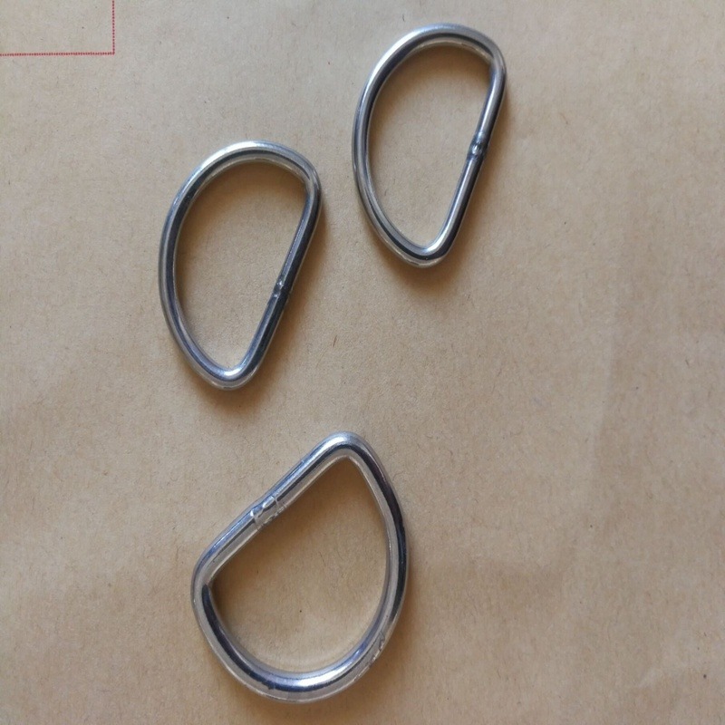 D型扣 镀锌铁环 不锈钢316d型环扣焊接圈厂家量大图片