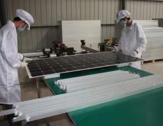 易达光电铁岭太阳能发电森林防火太阳能供电边海防监控太阳能供电YDM250W电池板