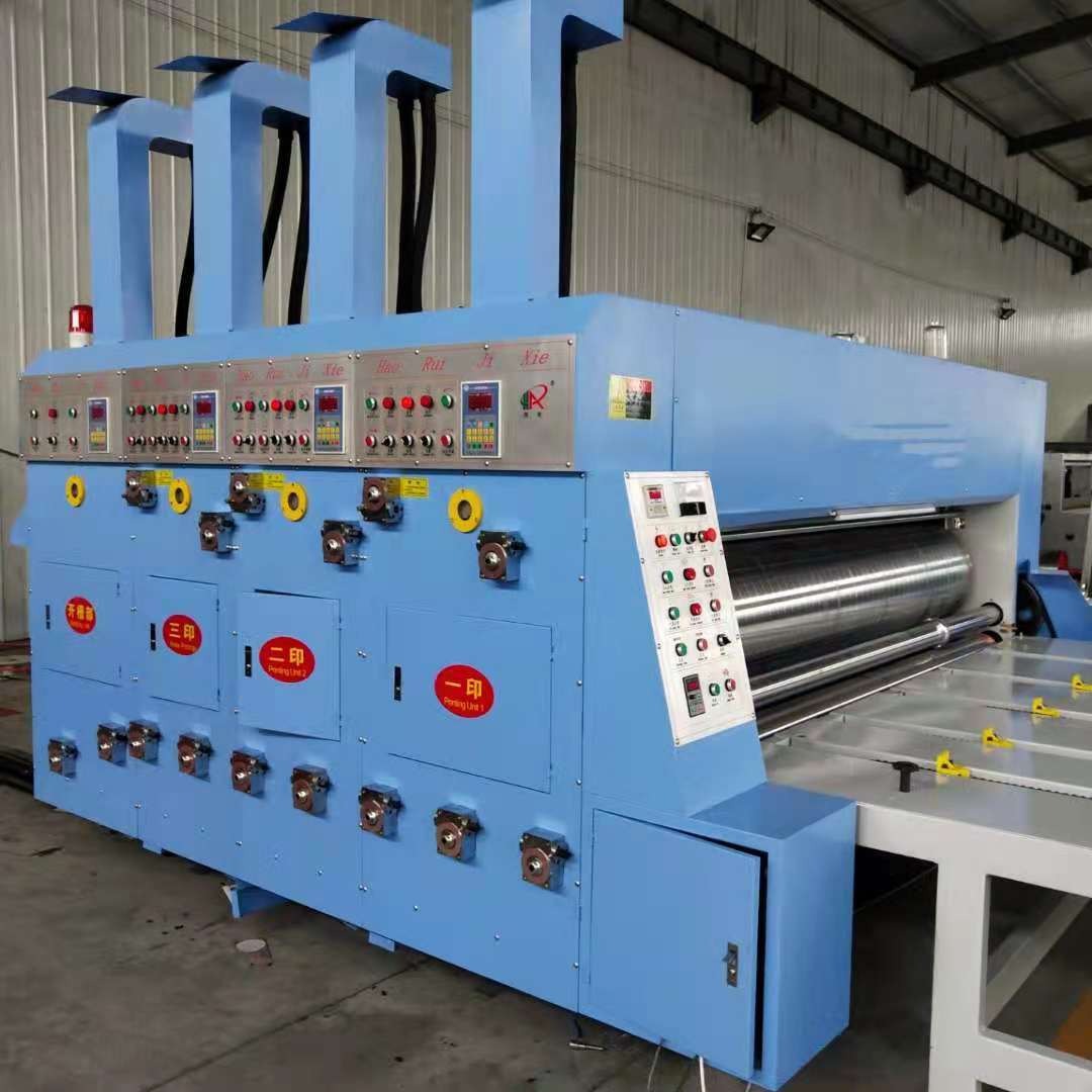 水墨印刷机  BY-GYKM2600型  中速水墨印刷开槽模切堆码机    纸箱设备  博友机械