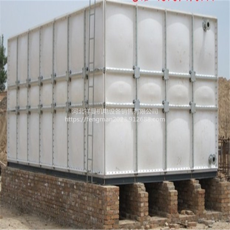 朝阳供应消防储水SMC玻璃钢水箱储水60立方