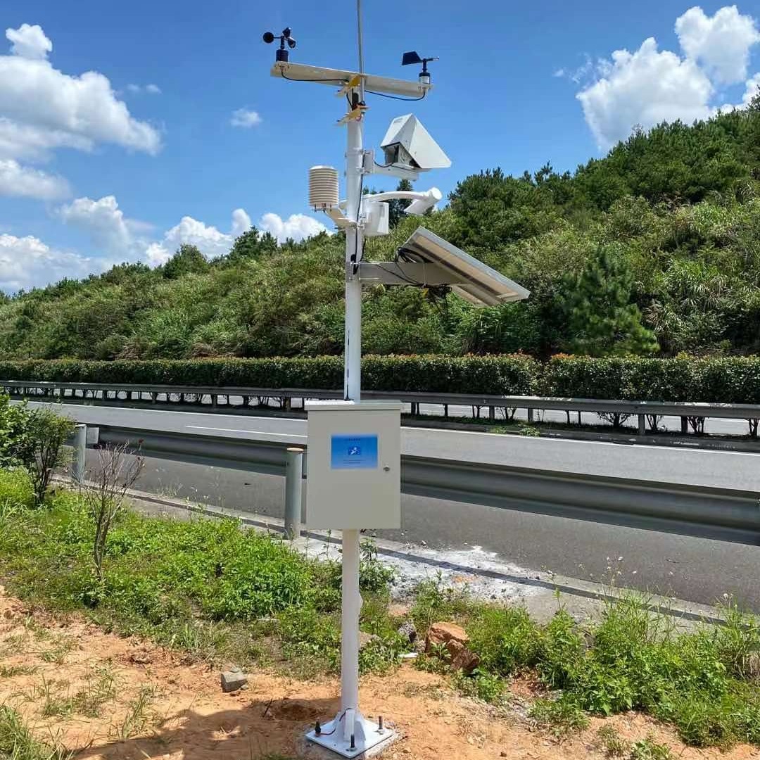 道路交通能见度在线监测系统 路面状况实时监测设备 聚一搏高速公路气象站JYB-NJD图片