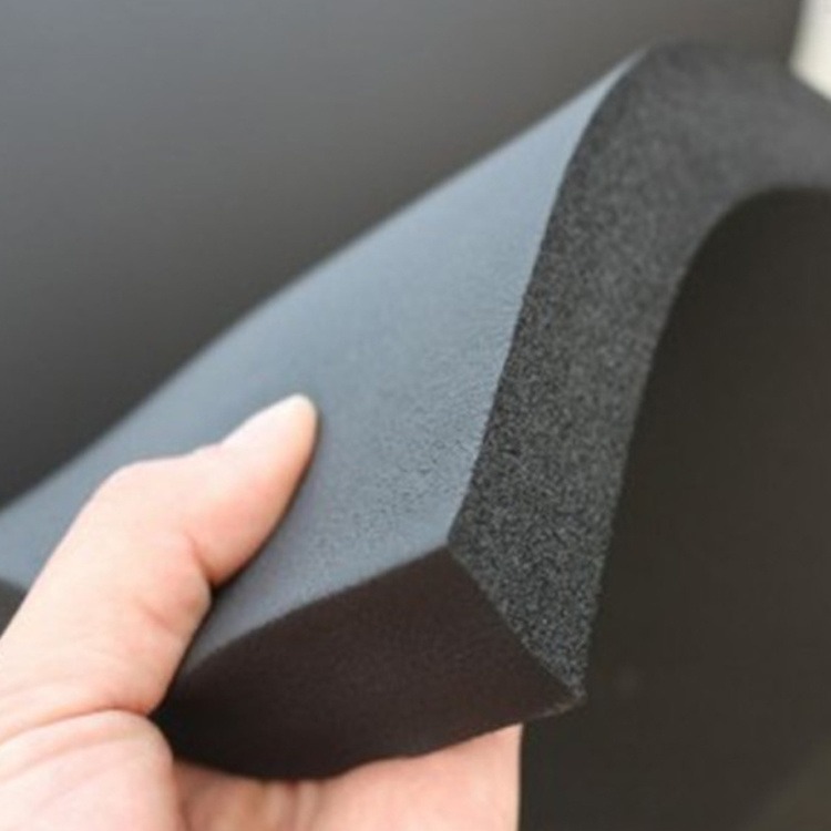 鑫达美裕 厂家现货 高密度橡塑板 隔音棉管道保温板 B2级橡塑海绵板