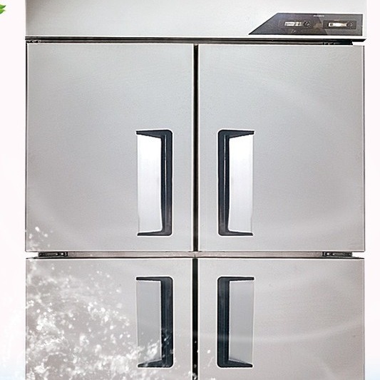 金松四门双温冰箱 QB1.0L4U四门双机双温冰箱 不锈钢冷冻冷藏柜 商用厨房冰箱