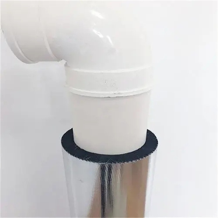 嘉怡生产销售 管道隔音毡 下水道包水管隔音棉 卫生间隔音棉图片