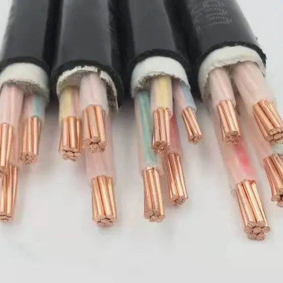 无氧铜低压交联电力电缆YJV22-3*150+1*70图片