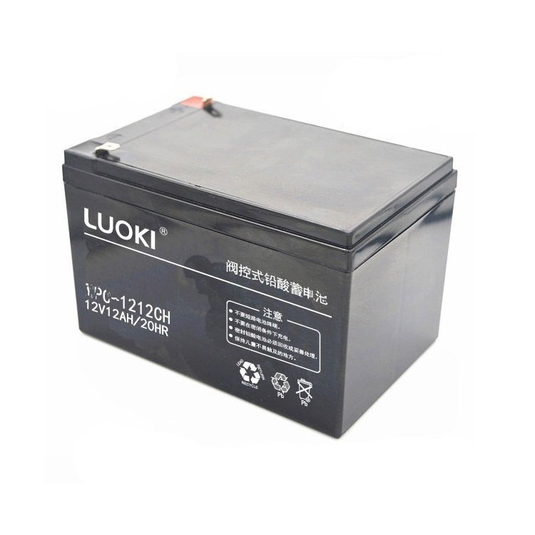 洛奇LUOKI蓄电池MPC-1238 12V38AH 20HR 不间断UPS/EPS直流屏应急备用电源