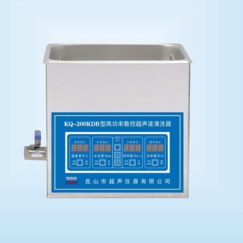 昆山舒美KQ-200KDB高功率超声波清洗器 台式高功率数控系列图片