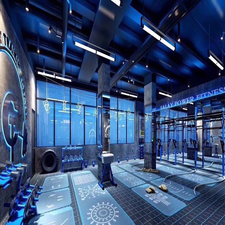 健身房用塑胶地板垫子 健身房塑胶地板铺设  360定制地板