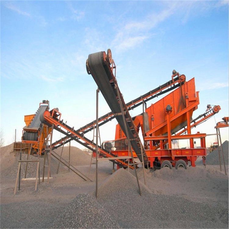 花岗岩制沙机 移动碎石机 中铸时产300T矿石头破碎机 机制砂生产线 碎石设备