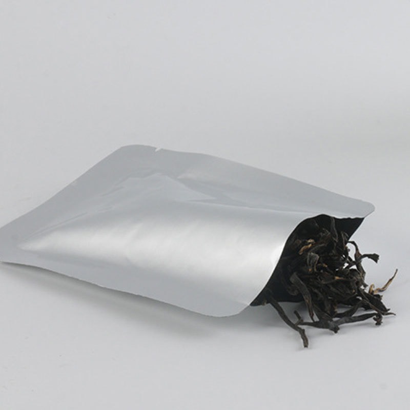 龙硕加厚铝箔袋 防静电自封袋 茶叶零食包装袋子 锡箔纸纯铝密封袋图片