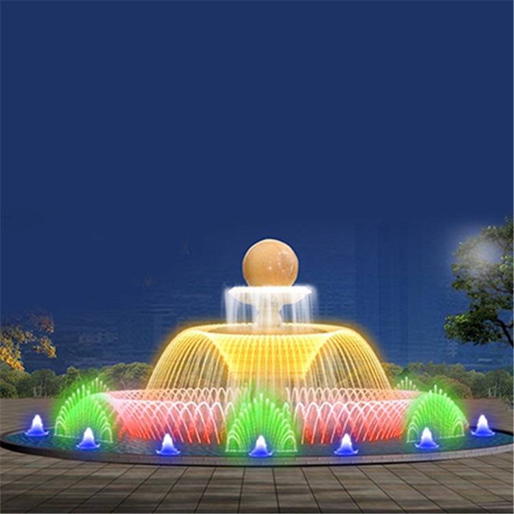 博荣厂家直供 景观喷泉设备 喷泉制作 喷泉设计精美