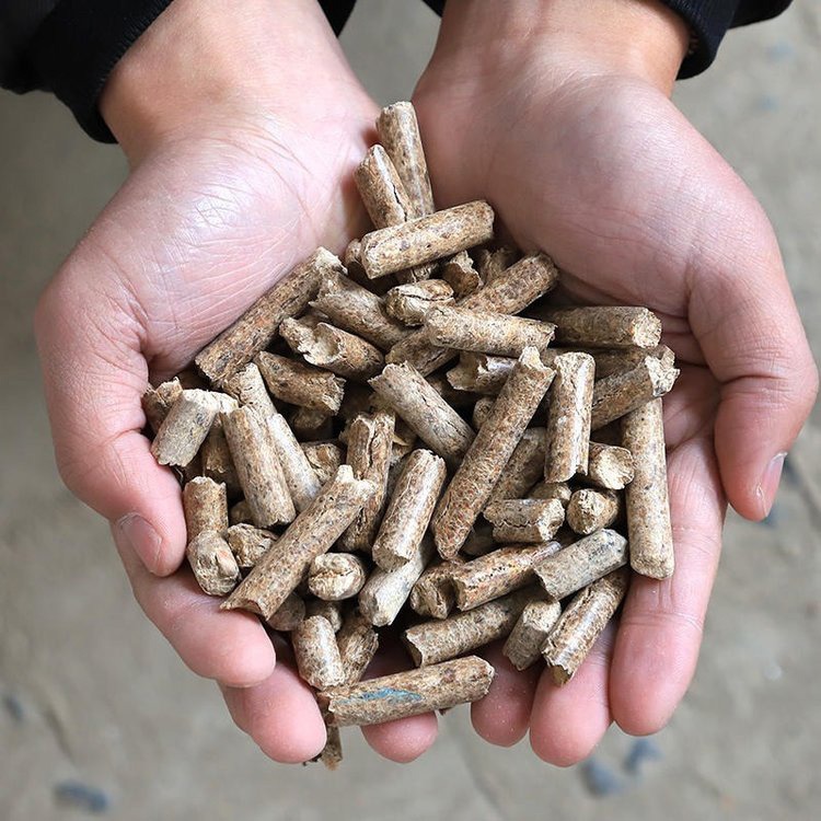 耐燃烧纯实木粒 金炎 热值4100木粒 取暖炉生物质燃料