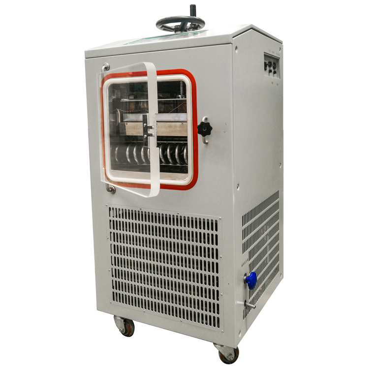 化妆品压塞中试冷冻干燥机 LGJ-10FD电加热中型真空冻干机示例图1