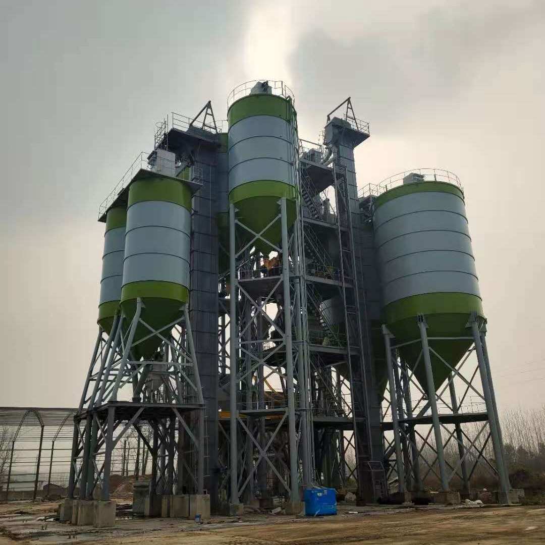 GFJ阶梯式干混砂浆设备，年产量30万吨干混砂浆生产线
