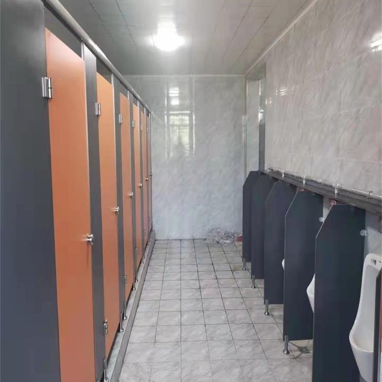 喷涂蜂窝钢板卫生间隔断 防水洗手间 学校PVC厕所门墙  森蒂