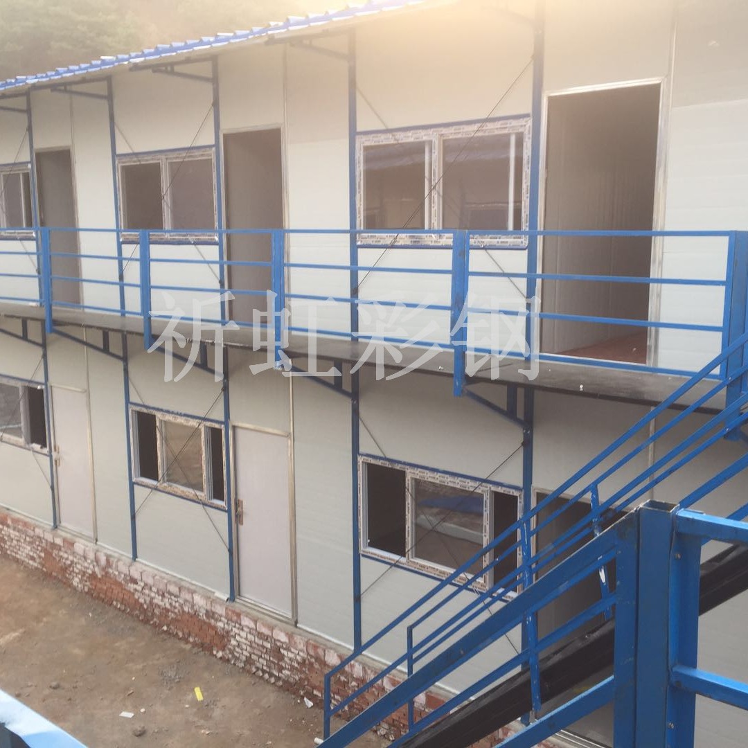 太原岩棉彩钢房厂家承包 小店项目部临建活动房安装