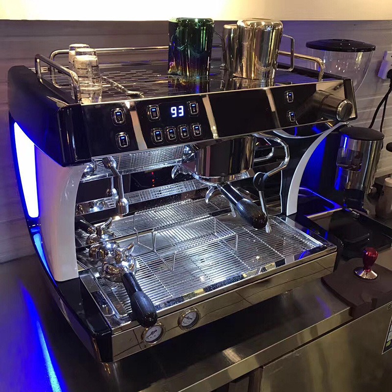 格米莱CRM3101意式咖啡机商用半自动单头双锅炉蒸汽泵压式9BAR压