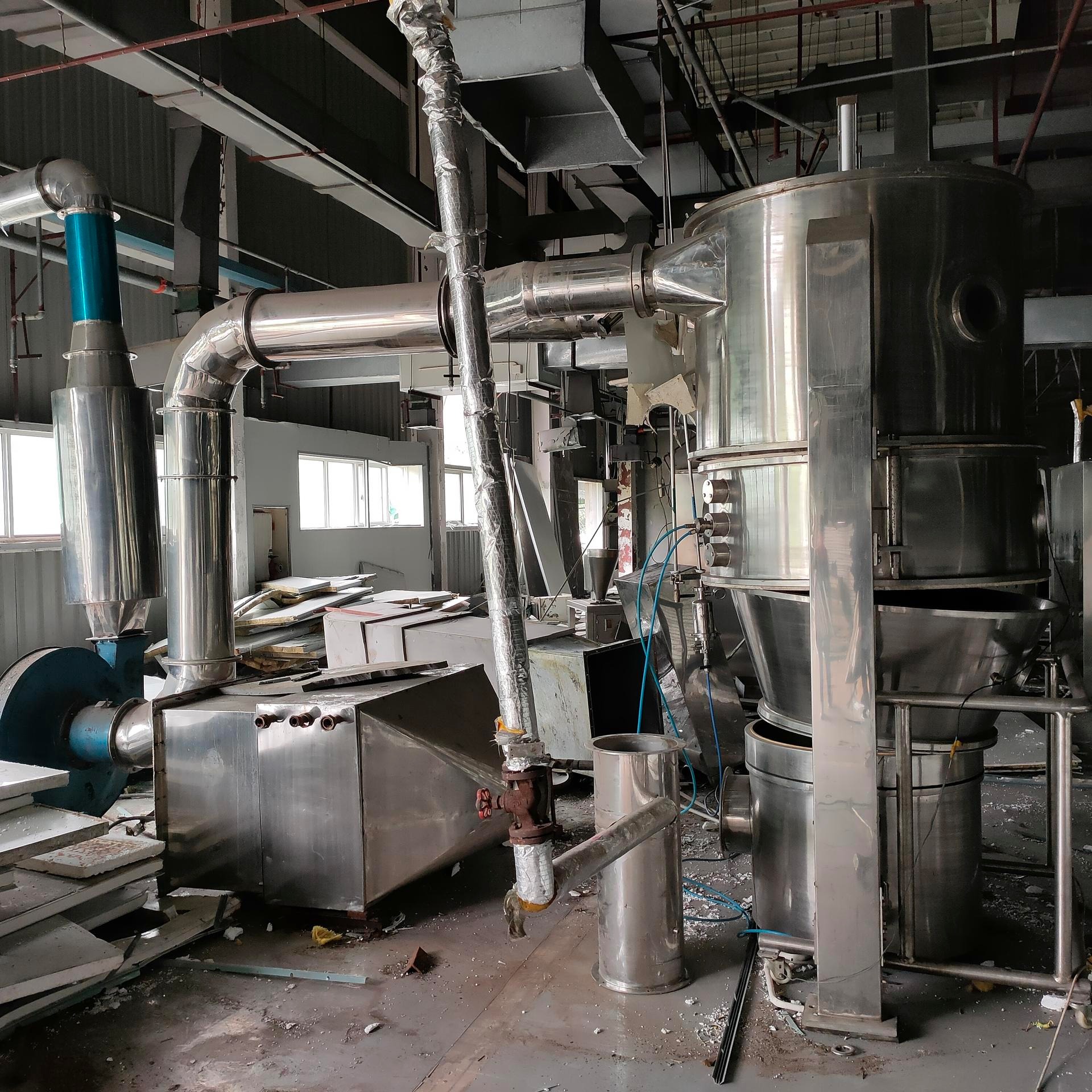 二手沸腾干燥机 300型沸腾制粒干燥机 120型沸腾干燥机 浩天厂家出售