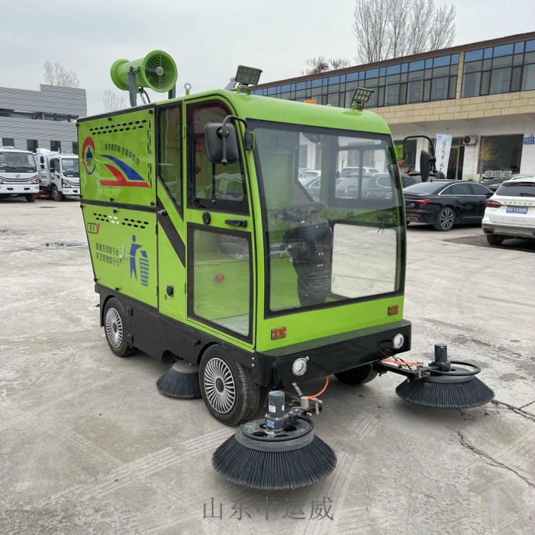小型扫路车 驾驶式扫地车 全自动电动扫地机  中运威 厂家现货