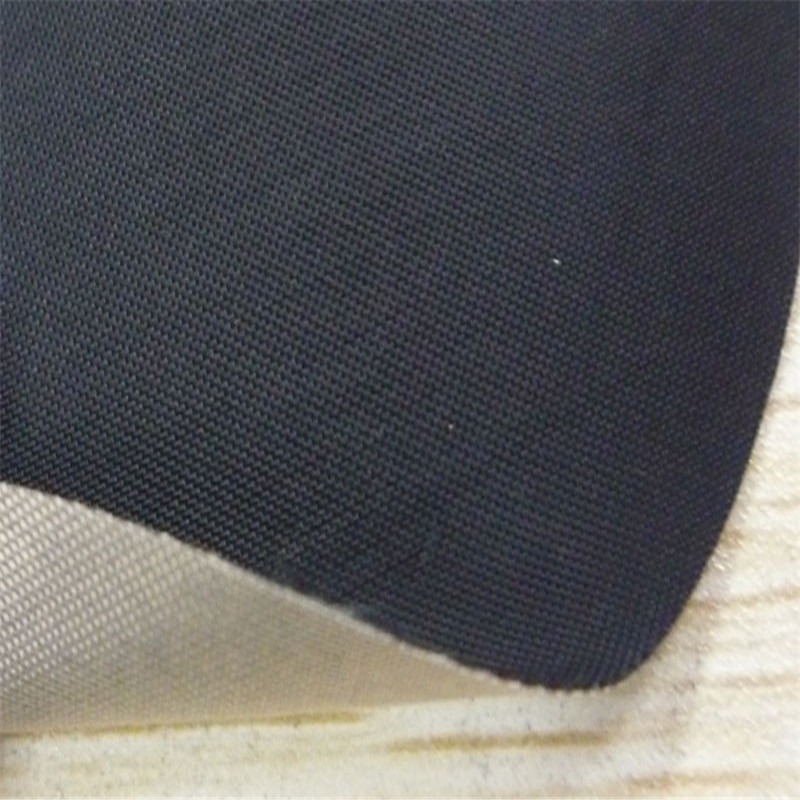 改性橡胶面料  复合尼龙橡胶布 0.35mm黑色橡胶箱包布 箱包面料 帐篷面料