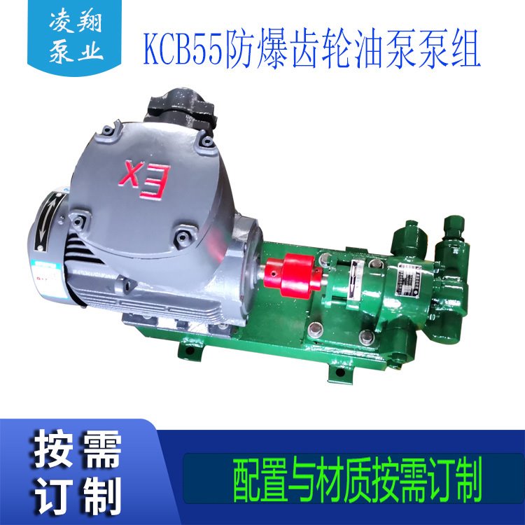 KCB55/0.33不锈钢齿轮油泵 硅油输送泵 液压油输送泵 凌翔 货量充足图片