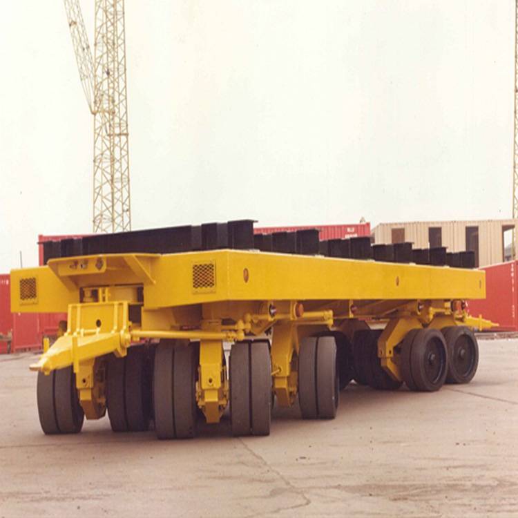 150吨重型搬运平板拖车 搬运平板拖车型号 大型运输车