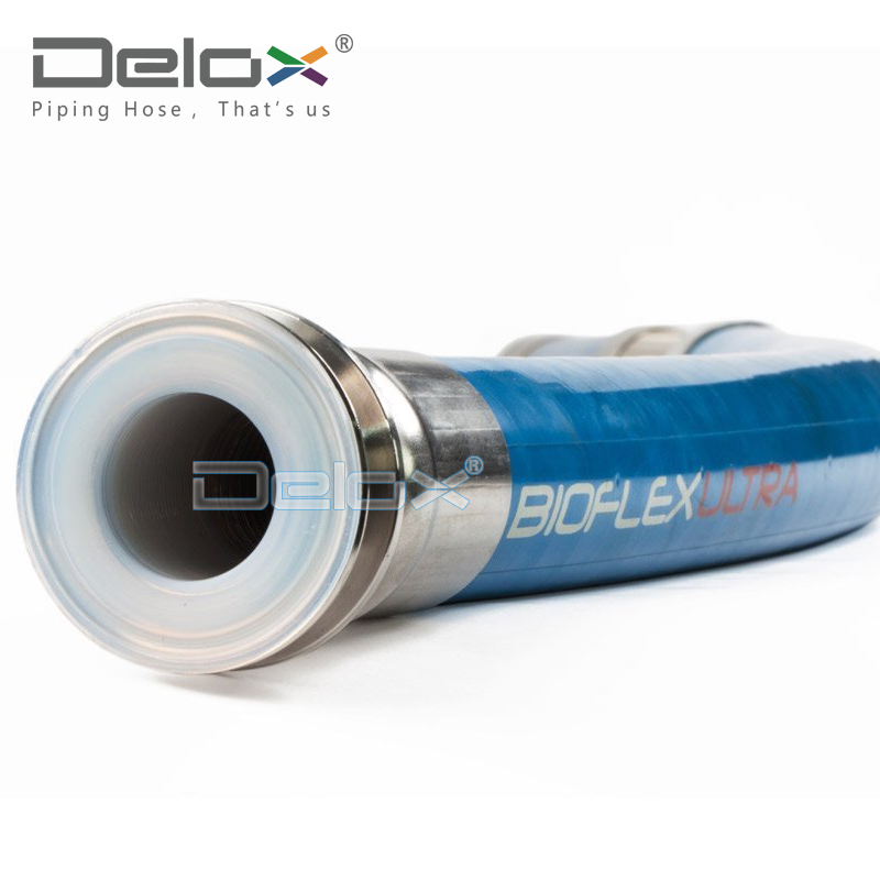 DELOX氯碱行业专用制药级聚四氟乙烯软管