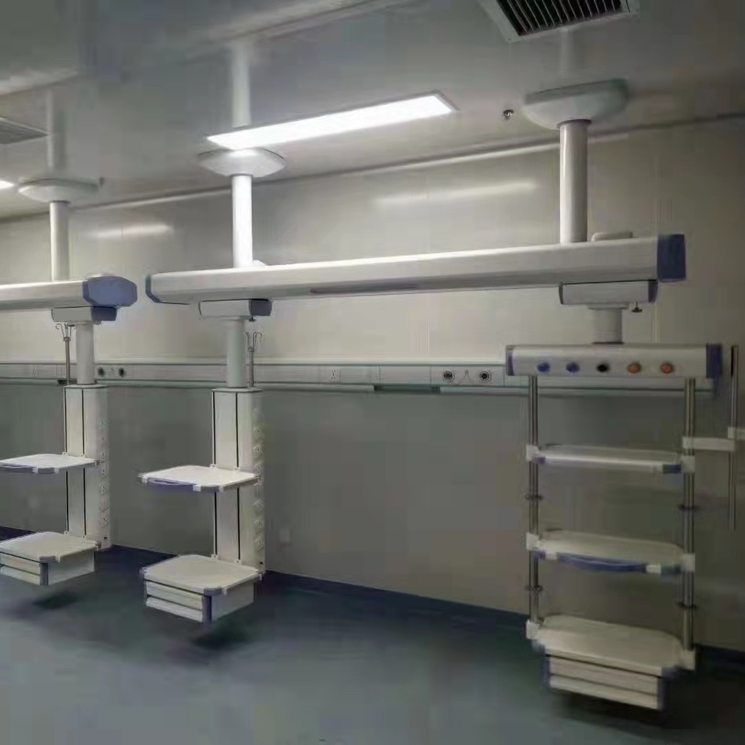 ICU病房外科吊塔吊桥 医院用手术室腔镜塔仪器设备台吊塔腔镜塔图片