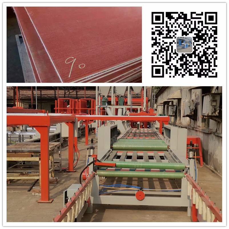 国隆 水泥纤维板生产线 硫氧镁中空板生产设备 玻镁板生产设备图片