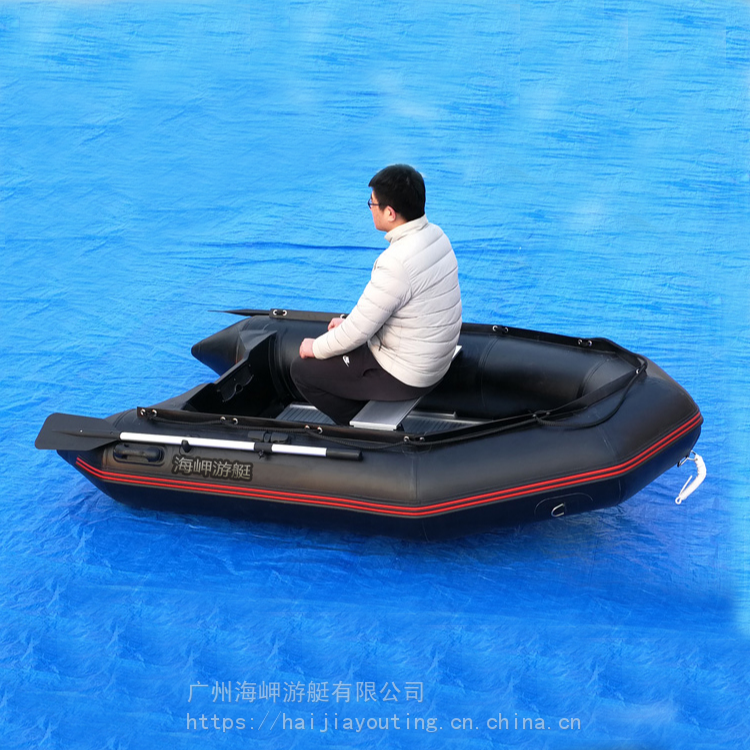 钓鱼船橡皮艇加厚3米冲锋舟水上救援充气艇小船PVC材料