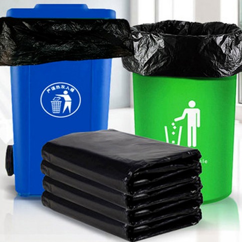 福升塑料包装 全新料环保垃圾袋 保洁垃圾袋 大号垃圾袋平口式