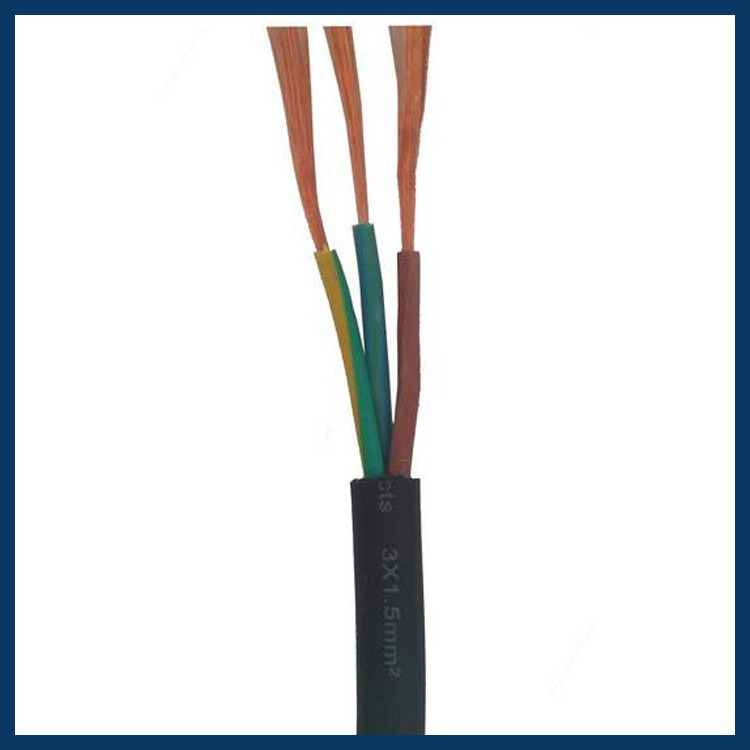 300V照明电缆4*2.5 信泰 MYQ橡套电缆 3*2.5煤矿用轻型移动橡套软电缆图片