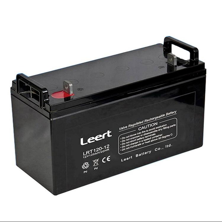 利瑞特蓄电池12V120AH Leert蓄电池LRT120-12太阳能光伏专用铅酸蓄电池