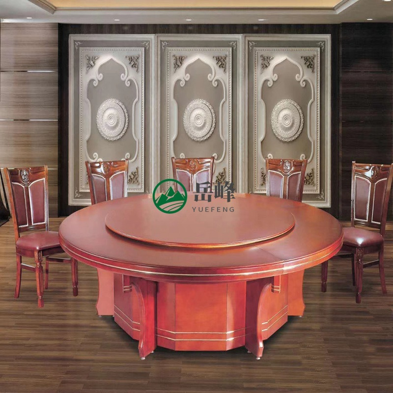 岚慧20人圆餐桌定做   时间红木饭桌餐桌   16人餐桌尺寸55804