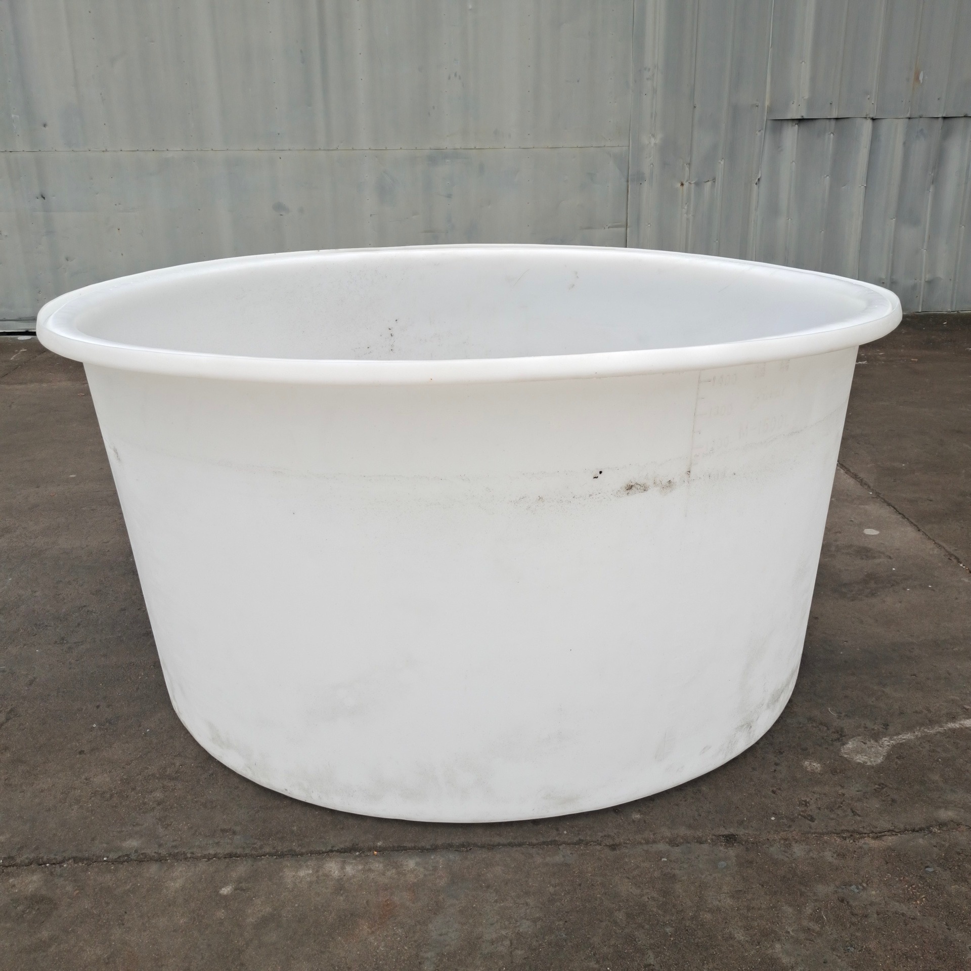 周转清洗桶 瑞通塑料圆桶 500L 食品级牛筋熟胶敞口腌制桶