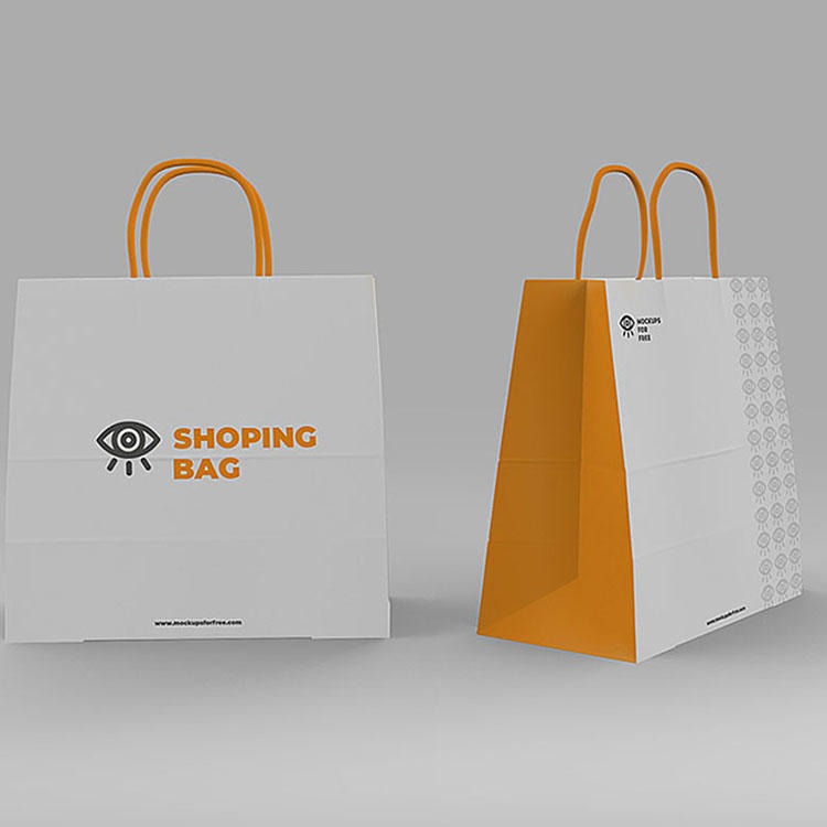 手提袋定制 纸袋定做 企业包装礼品袋 服装店袋子 新坐标包装 印刷logo订做广告