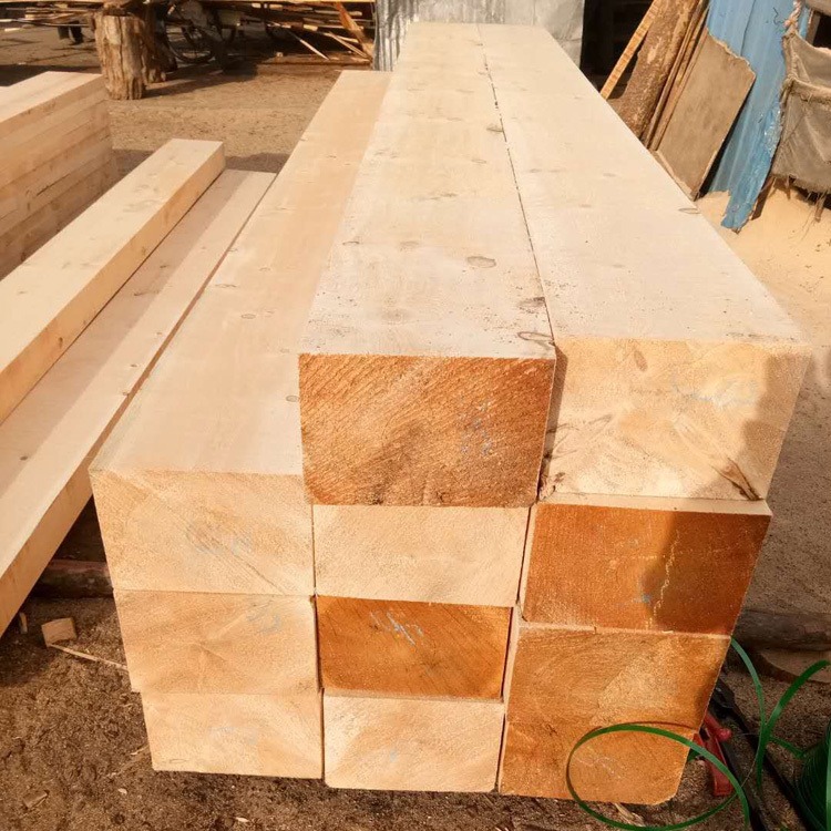 上海邦皓木材厂供应俄罗斯红松板材家具木方定制各种尺寸批发图片