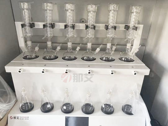 水质氰化物蒸馏装置蒸馏法测氨氮 全自动智能蒸馏仪水质氰化物的测定容量法