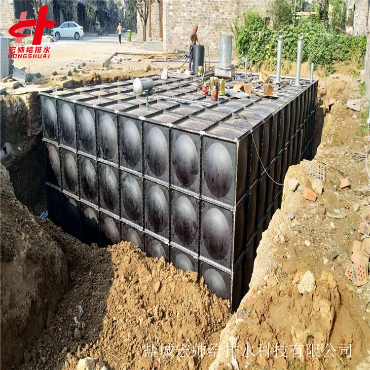 XBZ-72-0.85/10-M-II地埋式箱泵一体化泵站 箱泵一体化增压给水设备 宏帅