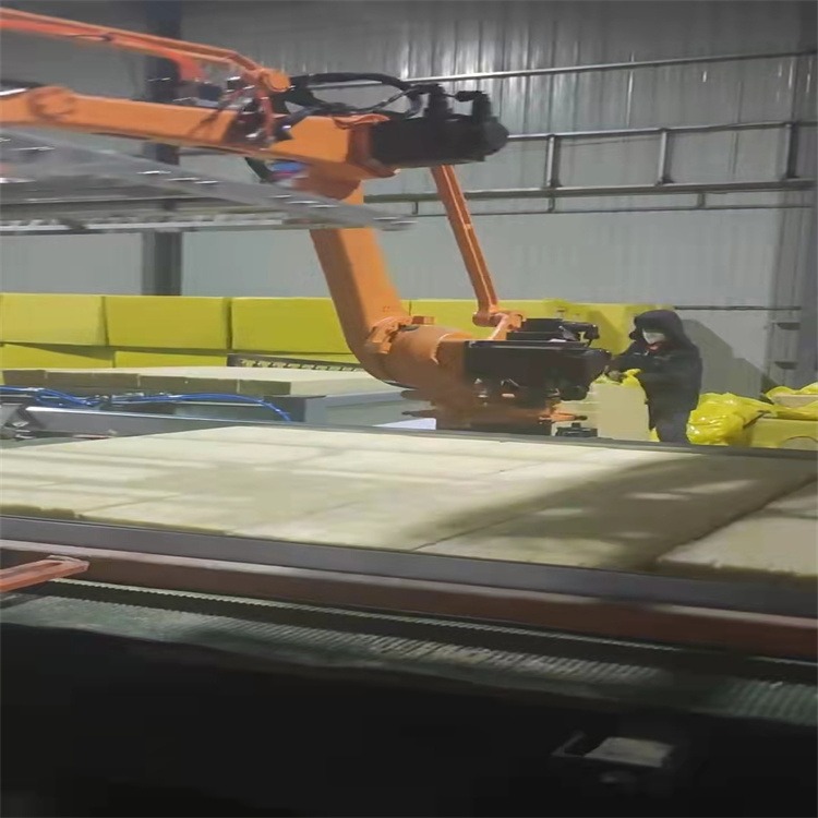 多关节立体机器人 岩棉板上料机 彩钢复合板续棉机 自动化岩棉机 丰全