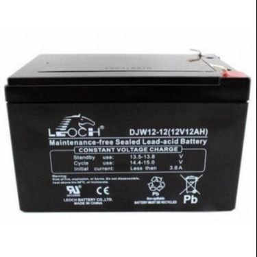 理士蓄电池DJW12-12阀控式铅酸免维护12V12AH 机房 电梯 风力发电 消防监控专用蓄电池