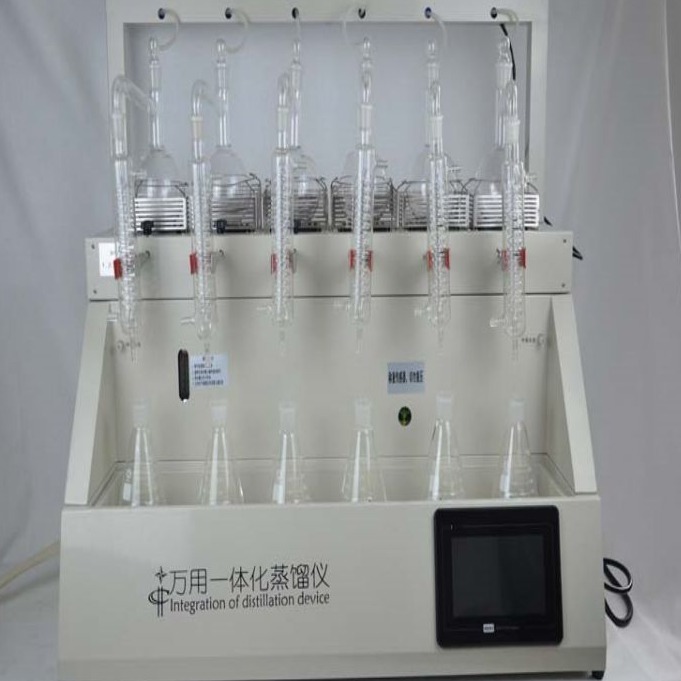 CYZL-6全自动一体化蒸馏仪   实验室蒸馏装置  称重型一体化蒸馏仪