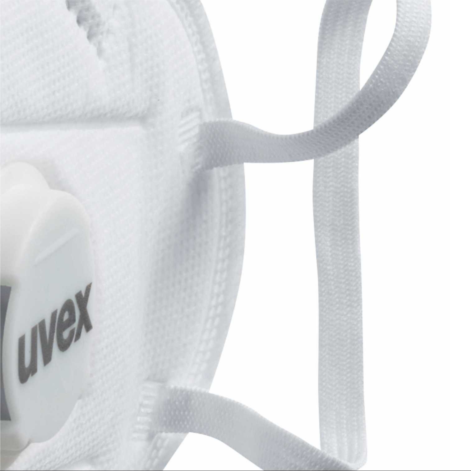 UVEX优唯斯8721211折叠式带阀KN95防尘口罩